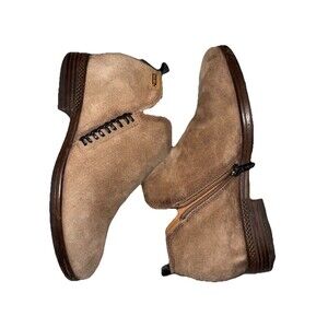 Pikolonos Brown Suede Ankle Boots Size 37 Women's